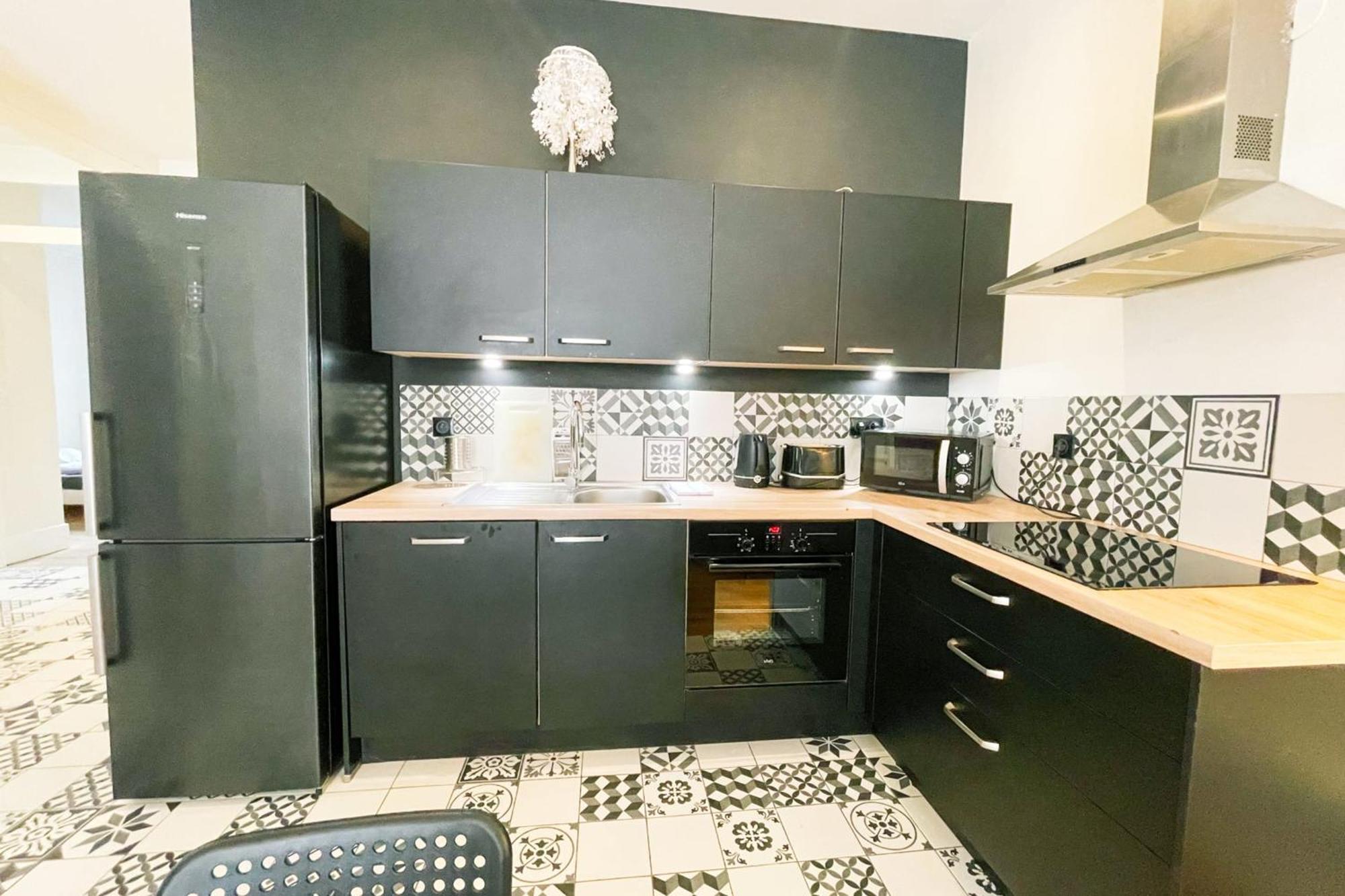 #h9 Le Spacieux De La Gare Large T4 Fully Equipped Gare De * Grenoble