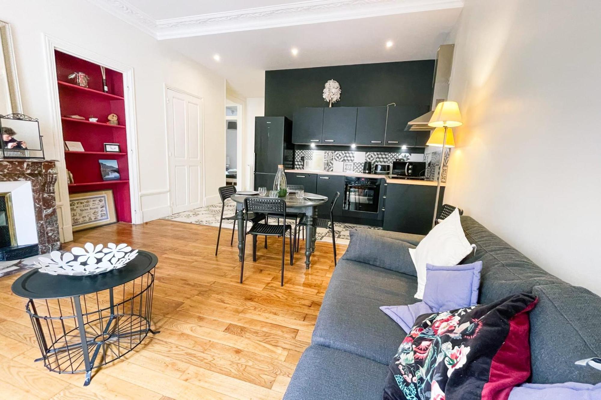 Apartment #h9 Le Spacieux De La Gare Large T4 Fully Equipped Gare De *